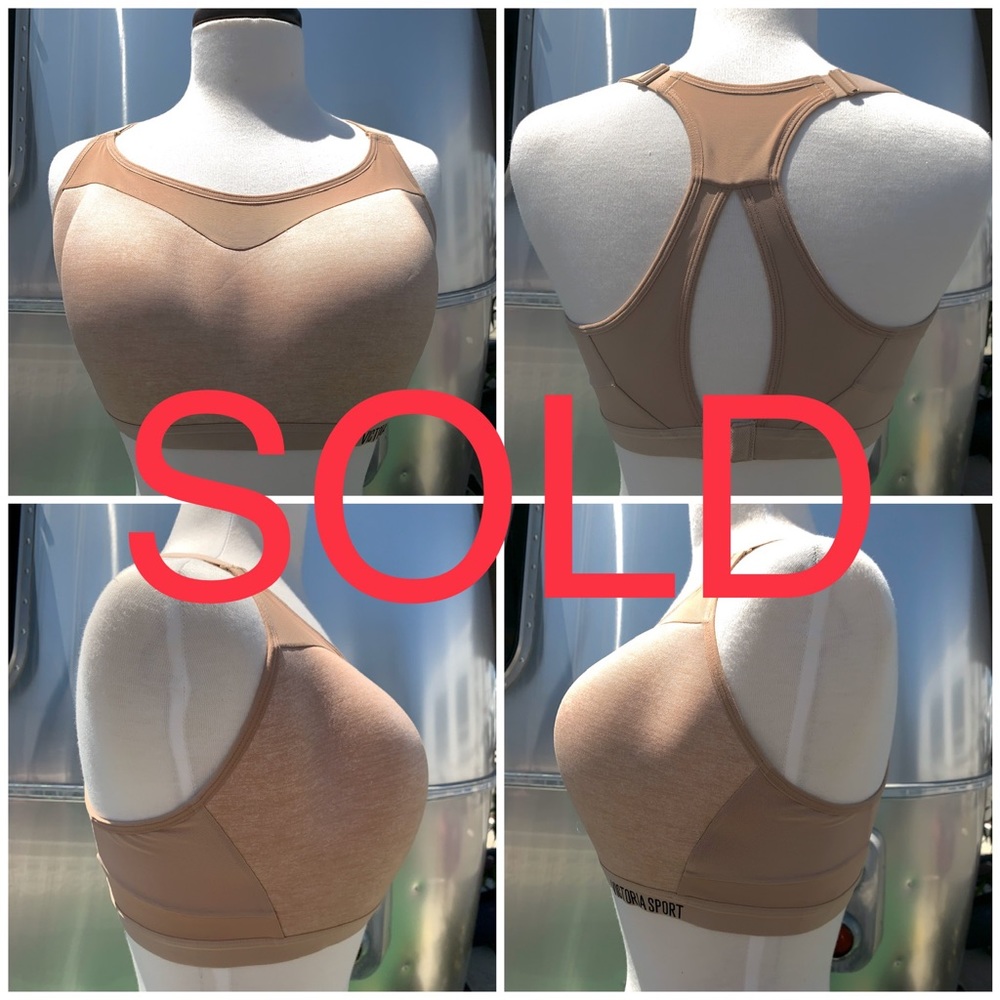Victoria's Secret Incredible Nude Sports Bra 38DD